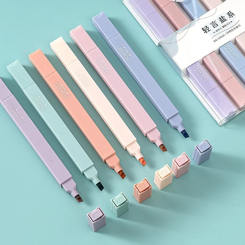 6PCS Set Penyorot Berkepala Ganda