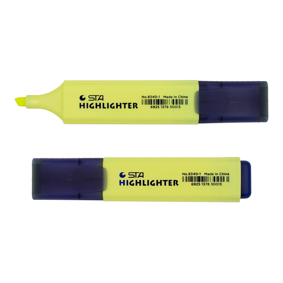 Highlighter Fluoresen Warna Cerah
