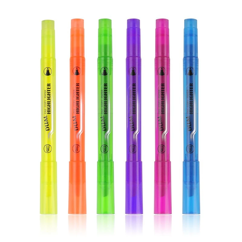 Pena Spidol Highlighter Ujung Ganda