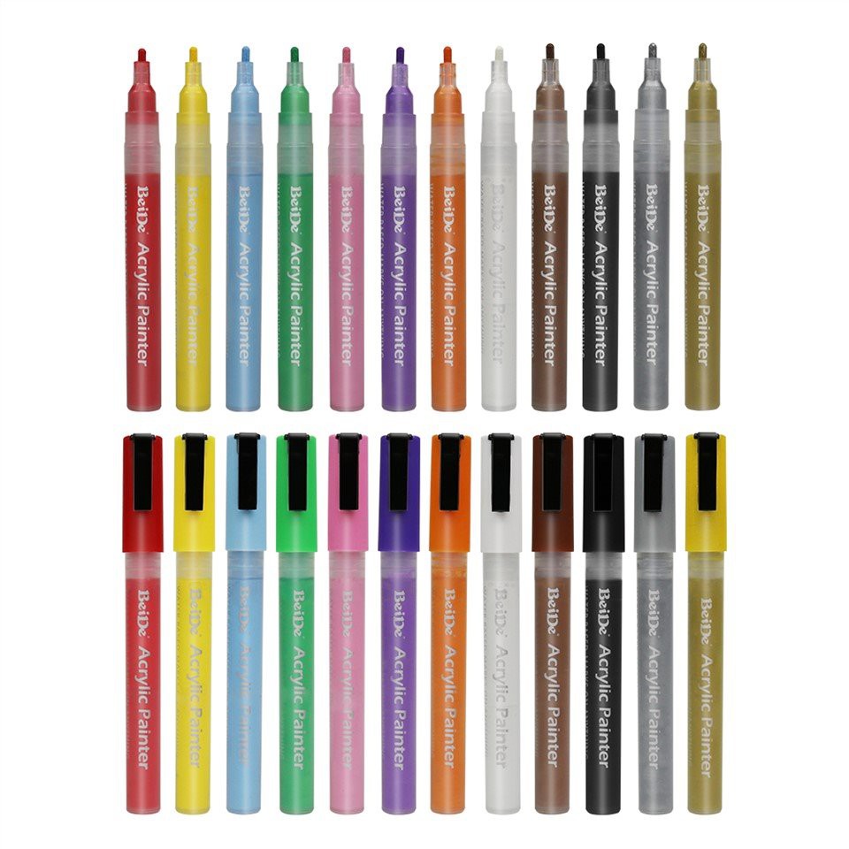 Pena Cat Akrilik Titik Halus