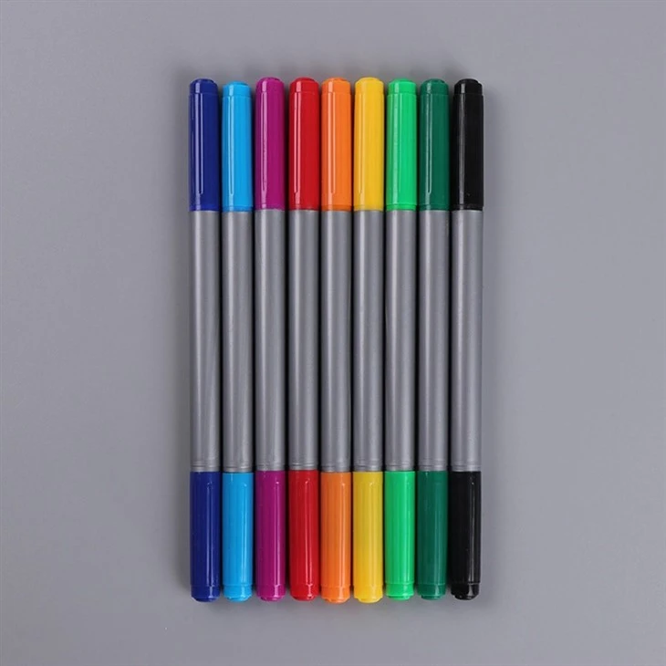 60 Colors Two Tips Felt Water Color Brush