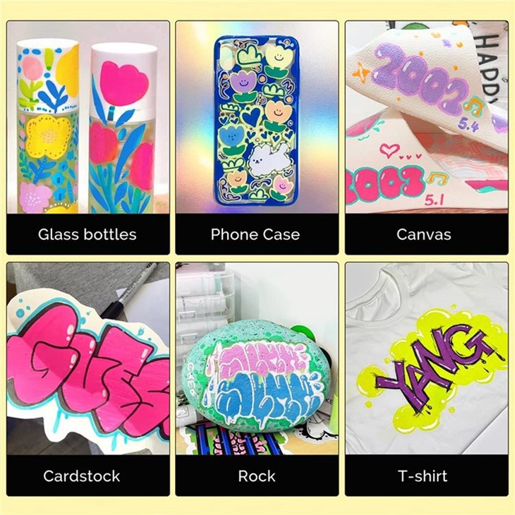 Art 30 Colors Acrylic Paint Pens For Rock Painting