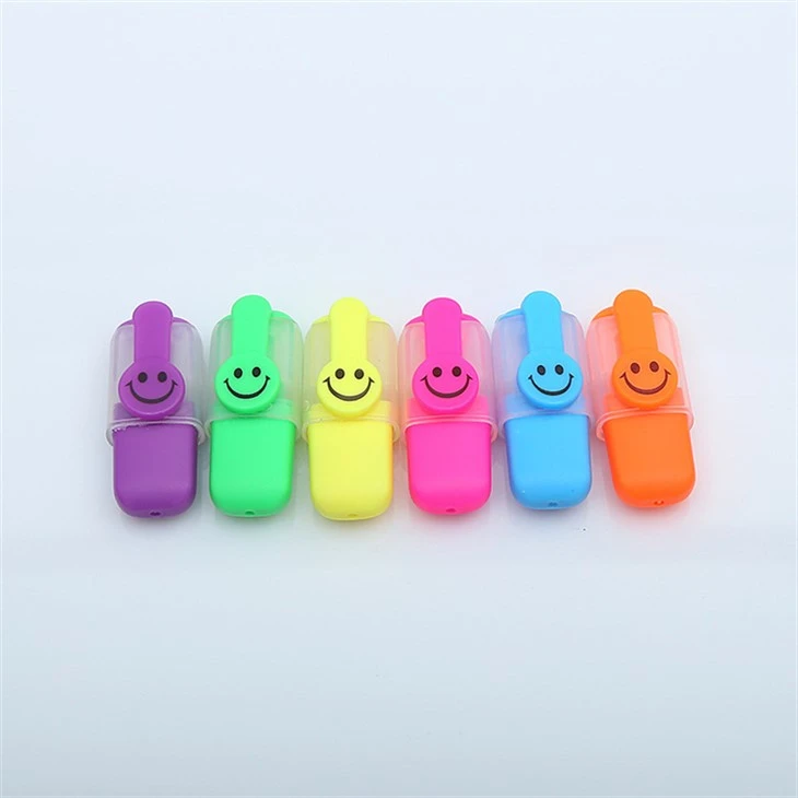 Penanda Highlighter Mini Pastel Lucu Unik